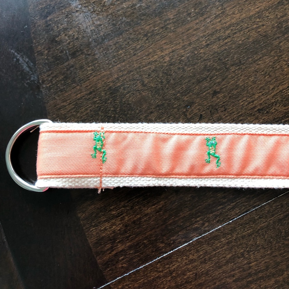 Lettia Frog belt- adjustable 40 inch long. Like new